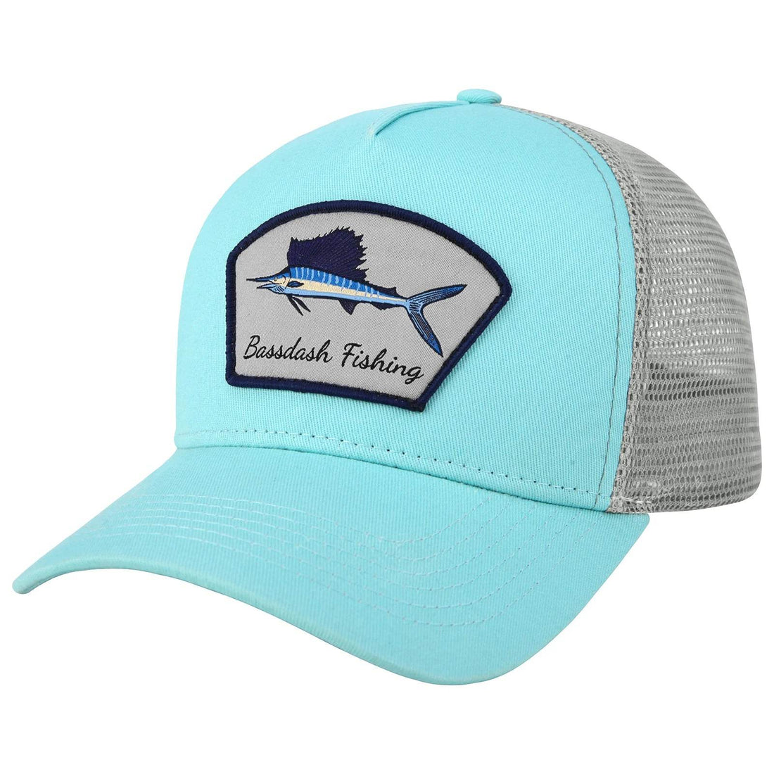 BASSDASH Embroidered Trucker Hat - Fish & Cheaps | Fishing & Outdoor Gear