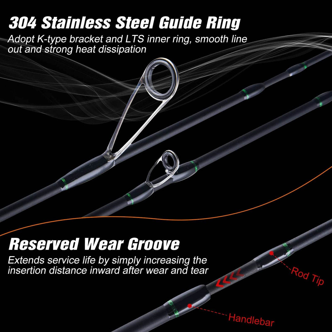 Goture Ultra-Light Carbon Spinning Rod - Fish & Cheaps | Fishing & Outdoor Gear