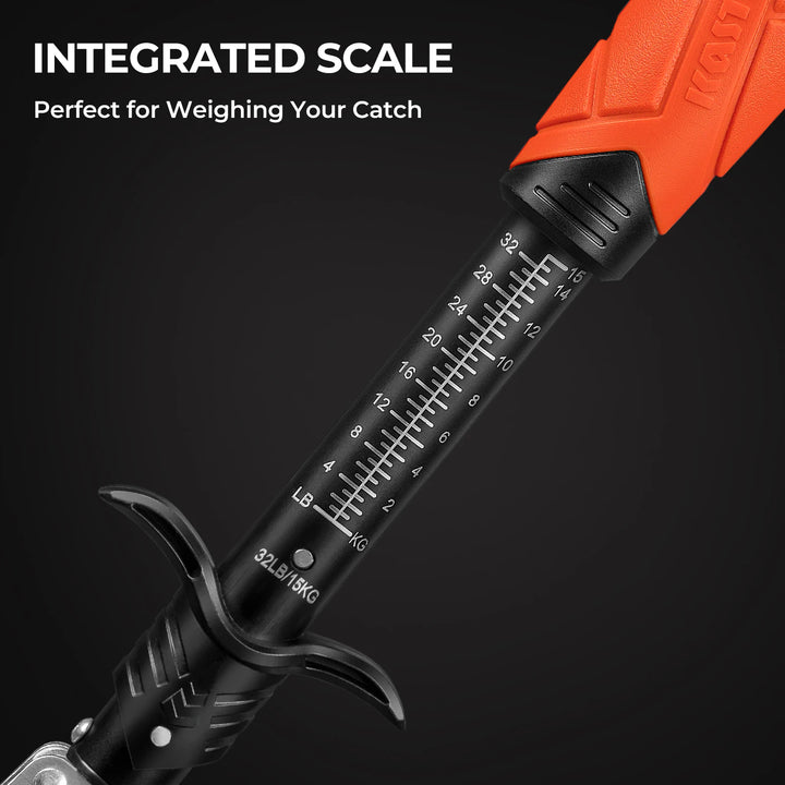 KastKing Paradox 11" Stainless Steel Lip Grip with Integrated Scale