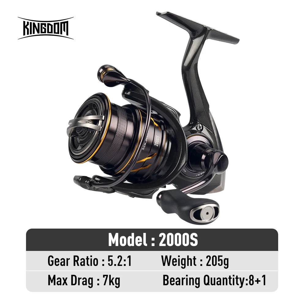Kingdom Micro Fly Pro Spinning Reel – Ultralight Precision - Fish & Cheaps | Fishing & Outdoor Gear
