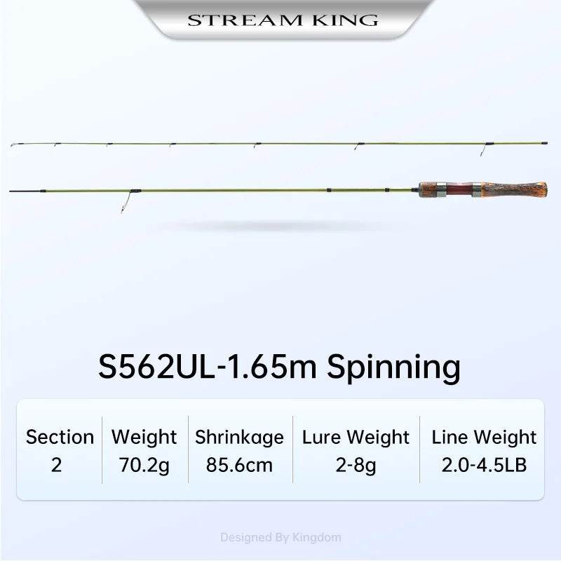 KINGDOM STREAM KING Ultralight Carbon Rod – Travel Perfection - Fish & Cheaps | Fishing & Outdoor Gear