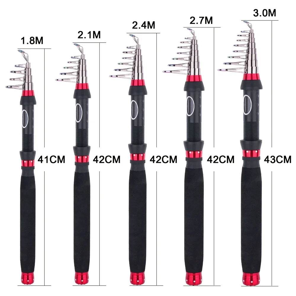 Goture FLAME Telescopic Carbon Sea Rod - Fish & Cheaps | Fishing & Outdoor Gear