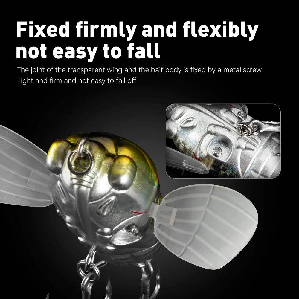 Kingdom Bionic Cicada Topwater Lure - Fish & Cheaps | Fishing & Outdoor Gear