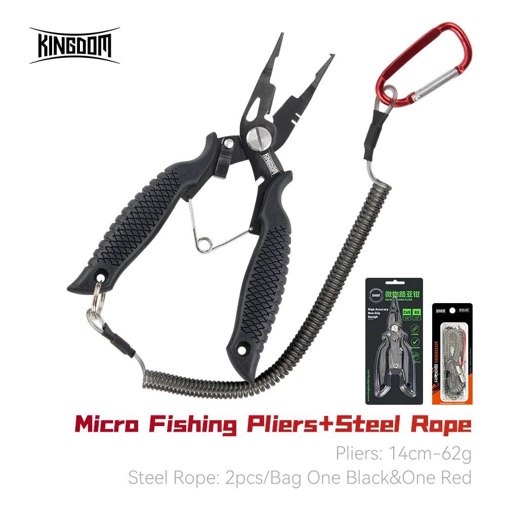 Kingdom Multi-Function Fishing Pliers & Rope Thrower - Fish & Cheaps | Fishing & Outdoor Gear
