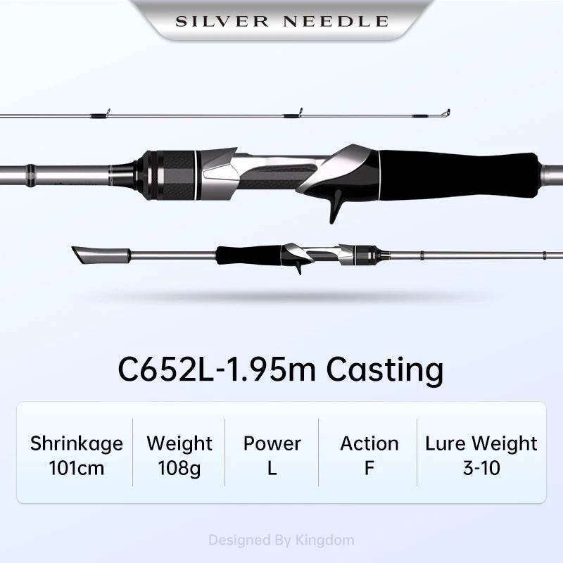 Kingdom Golden Silver Needle Ultralight Rod - Fish & Cheaps | Fishing & Outdoor Gear