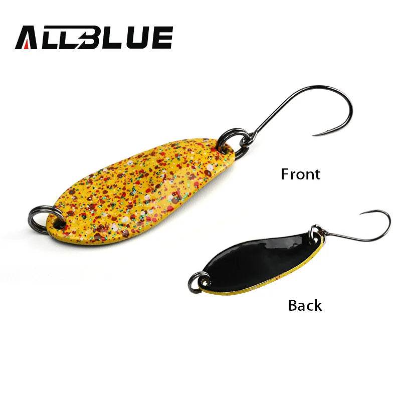 ALLBLUE Mini Spoon Lure – Copper Brass, 3g - Fish & Cheaps | Fishing & Outdoor Gear