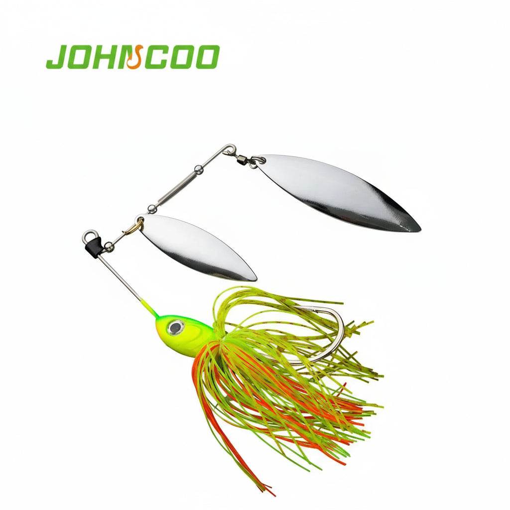 JOHNCOO 50g Double Blade Spinnerbait - Fish & Cheaps | Fishing & Outdoor Gear