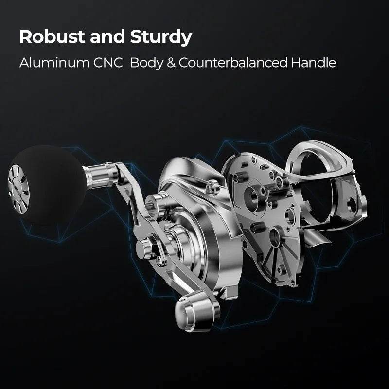 Piscifun Alijoz 300 Baitcasting Reel – Heavy-Duty Power - Fish & Cheaps | Fishing & Outdoor Gear