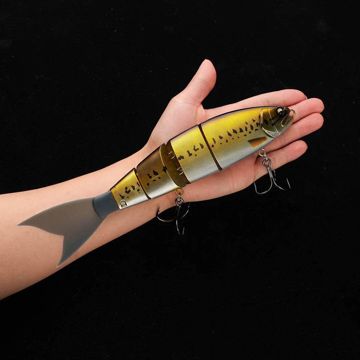 Johncoo 4-Section Floating Swimbait - Fish & Cheaps | Fishing & Outdoor Gear