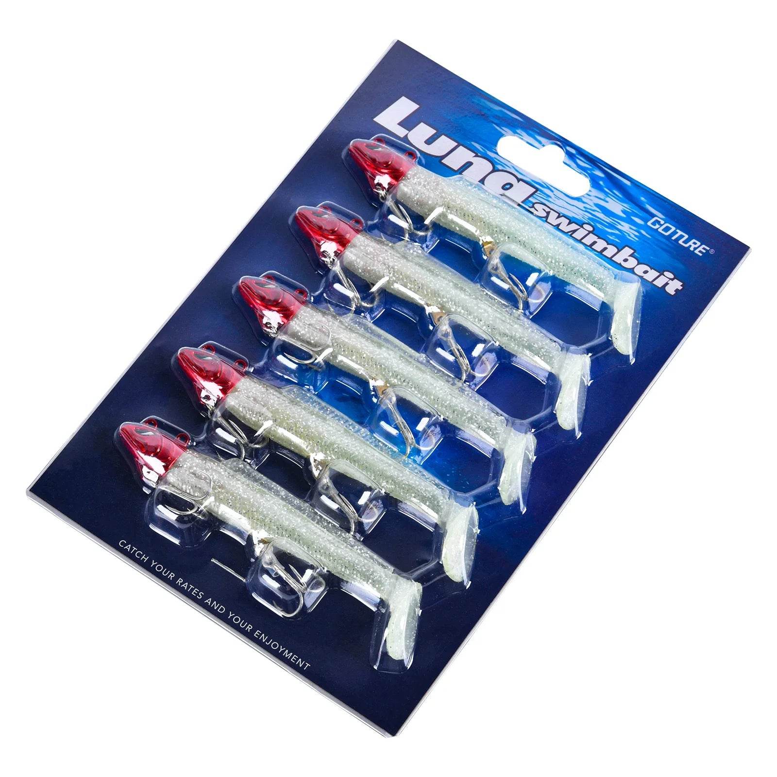 Goture Luna Soft Swimbait Lure Kit - Fish & Cheaps | Fishing & Outdoor Gear