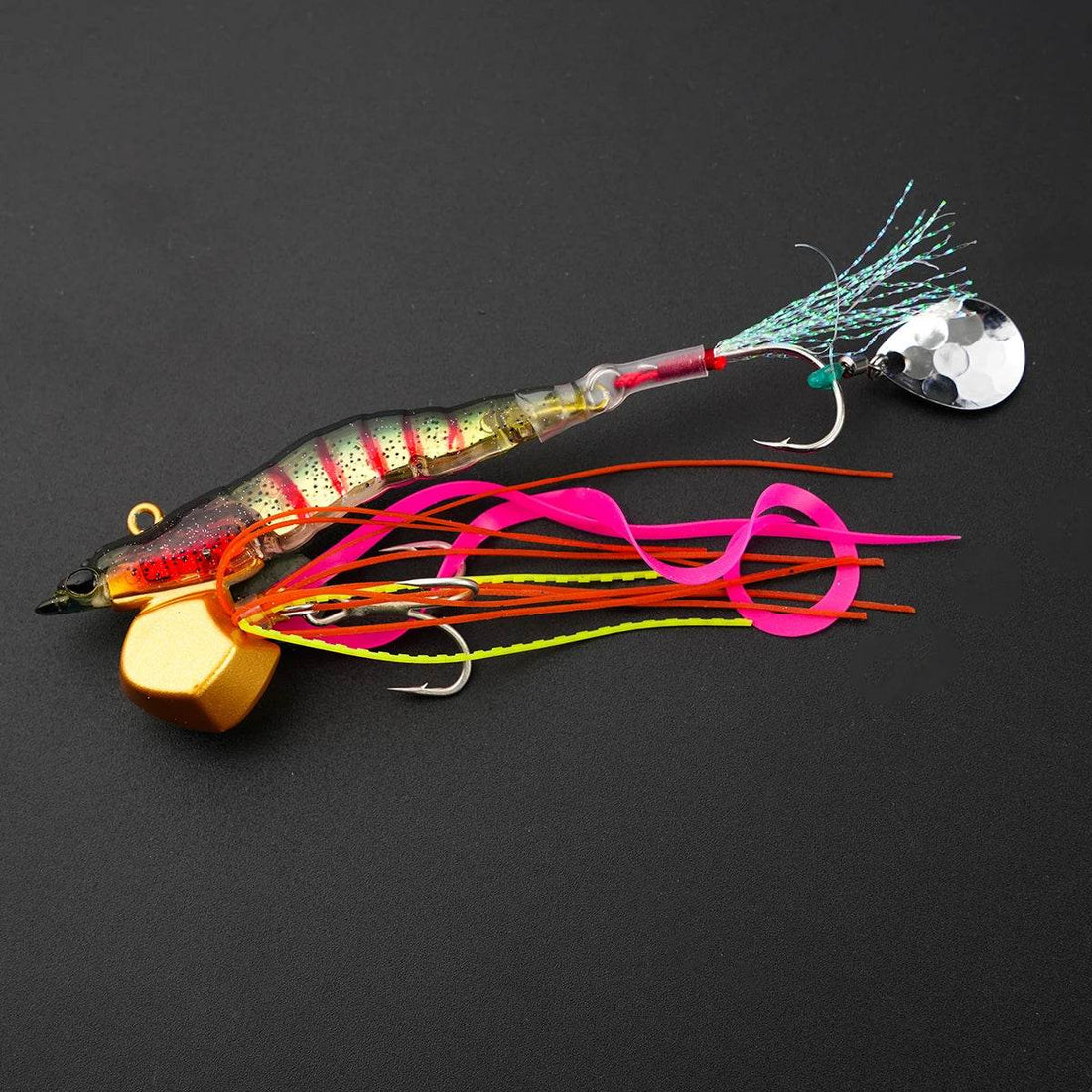 JOHNCOO VIB Prawn Spinner Lure - Fish & Cheaps | Fishing & Outdoor Gear