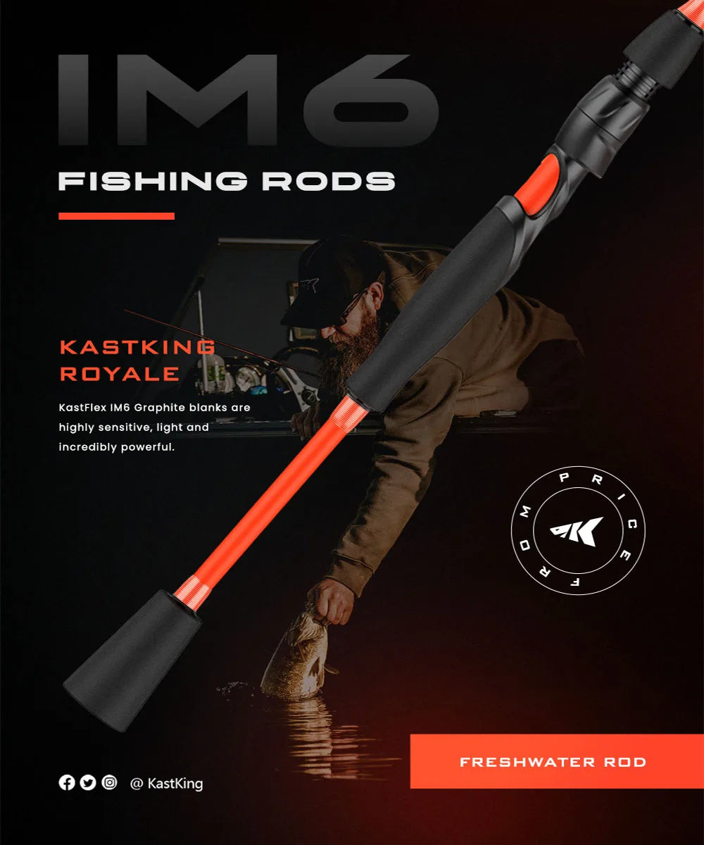 KastKing Royale Charge Spin Fishing Rods