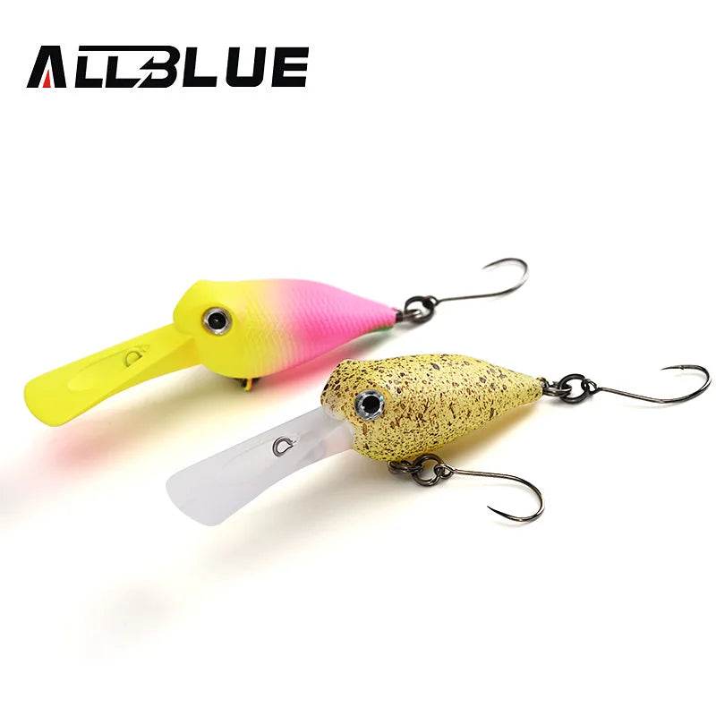 ALLBLUE Dive Deep Crankbait – Compact Floating Wobbler - Fish & Cheaps | Fishing & Outdoor Gear