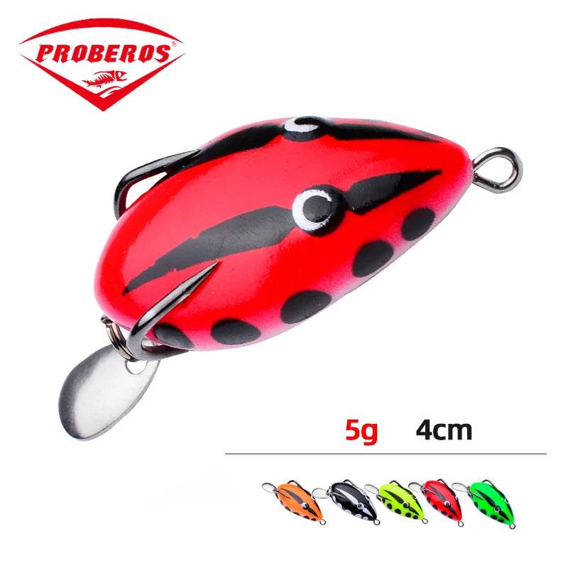 PROBEROS Mini Thunder Frog Lure – Realistic Soft Bait - Fish & Cheaps | Fishing & Outdoor Gear