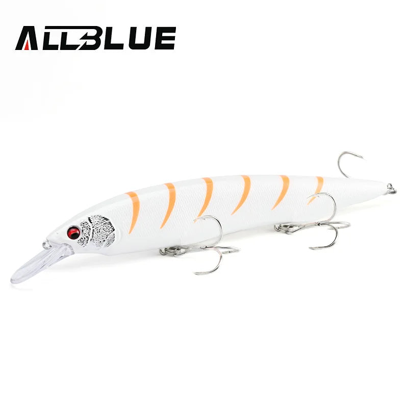 ALLBLUE KANATA+1 Fishing Lure Wobbler 16cm 33g Floating Hard Bait Longcast Minnow Pike Bass Saltwater Freshwater Tackle