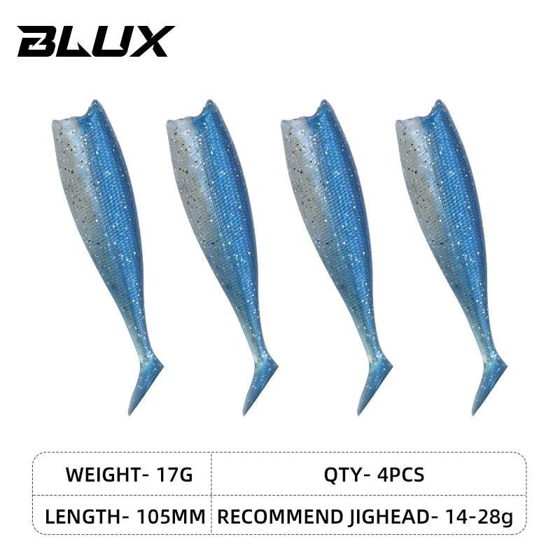 BLUX BLOD SHAD Soft Swimbait Lure - Fish & Cheaps | Fishing & Outdoor Gear