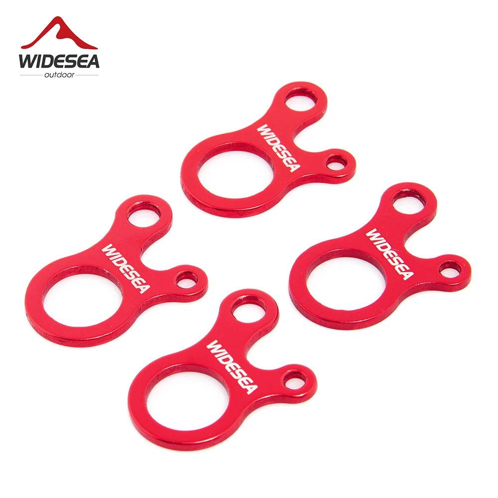 Widesea Aluminium Wind Rope Buckles — 4 Pack - Fish & Cheaps | Fishing & Outdoor Gear