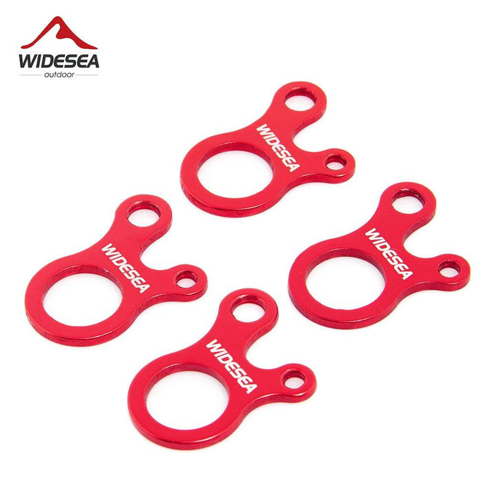 Widesea Aluminium Wind Rope Buckles — 4 Pack - Fish & Cheaps | Fishing & Outdoor Gear