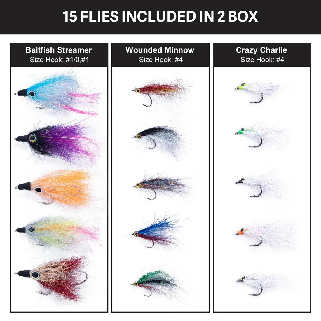 Goture 2box Fly Insect Lure Set - Fish & Cheaps | Fishing & Outdoor Gear