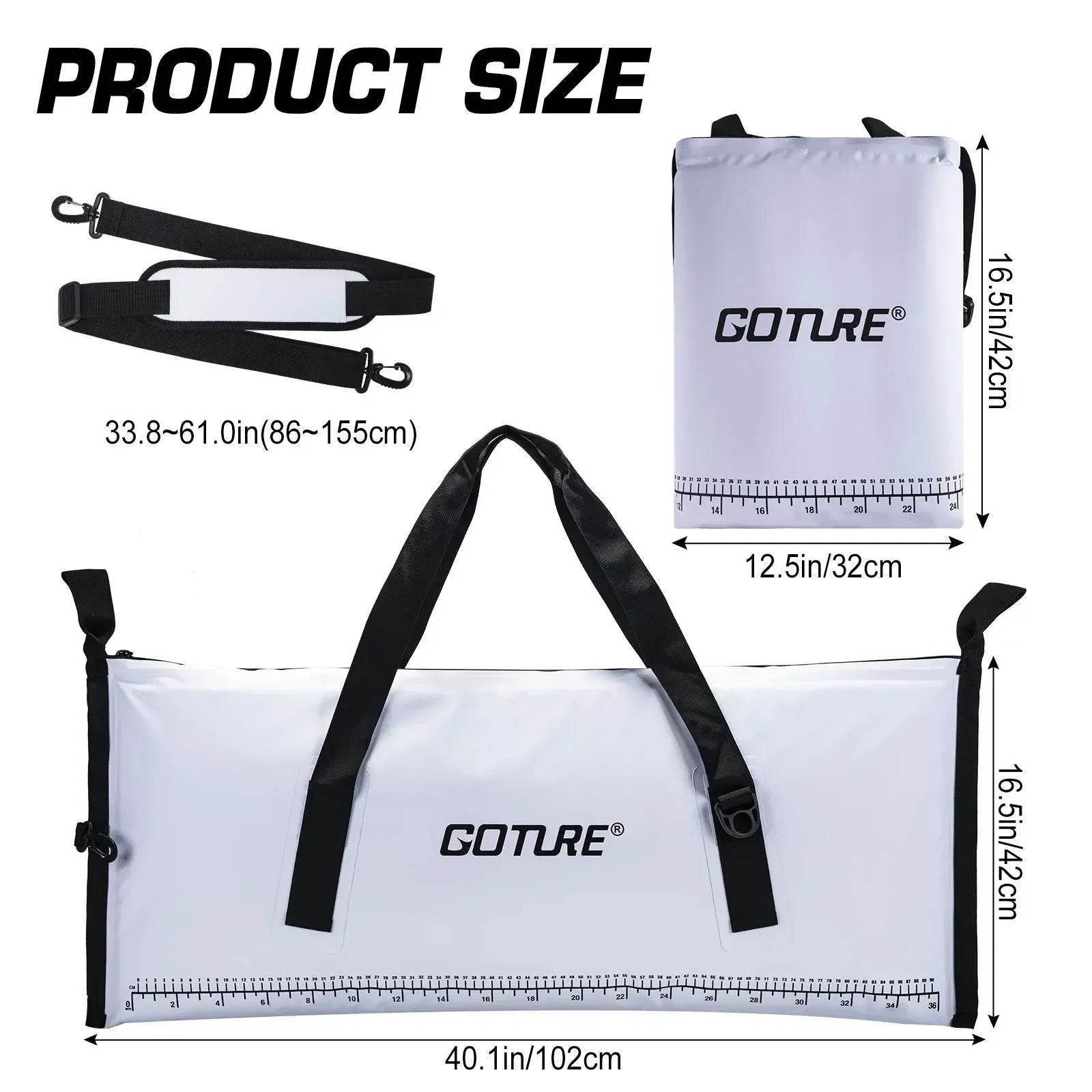 Goture Sea Fishing Insulated Cooler Bag - Fish & Cheaps | Fishing & Outdoor Gear