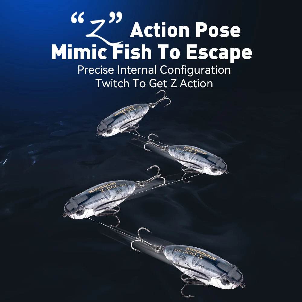 Kingdom Z-Dog 40mm Floating Pencil Lure - Fish & Cheaps | Fishing & Outdoor Gear