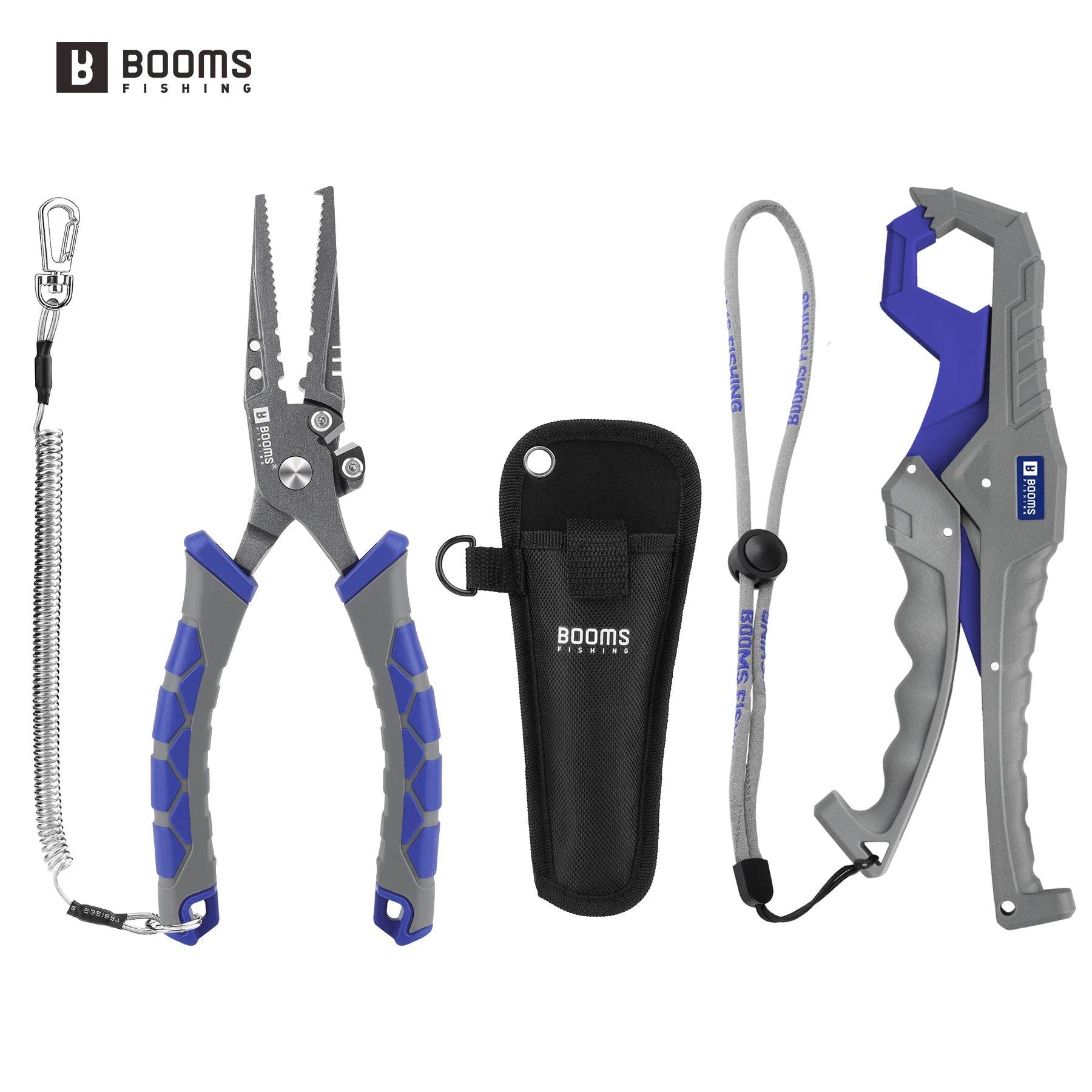 Booms Fishing 8.5in Pliers & 9.4in Fish Grip Set - Fish & Cheaps | Fishing & Outdoor Gear