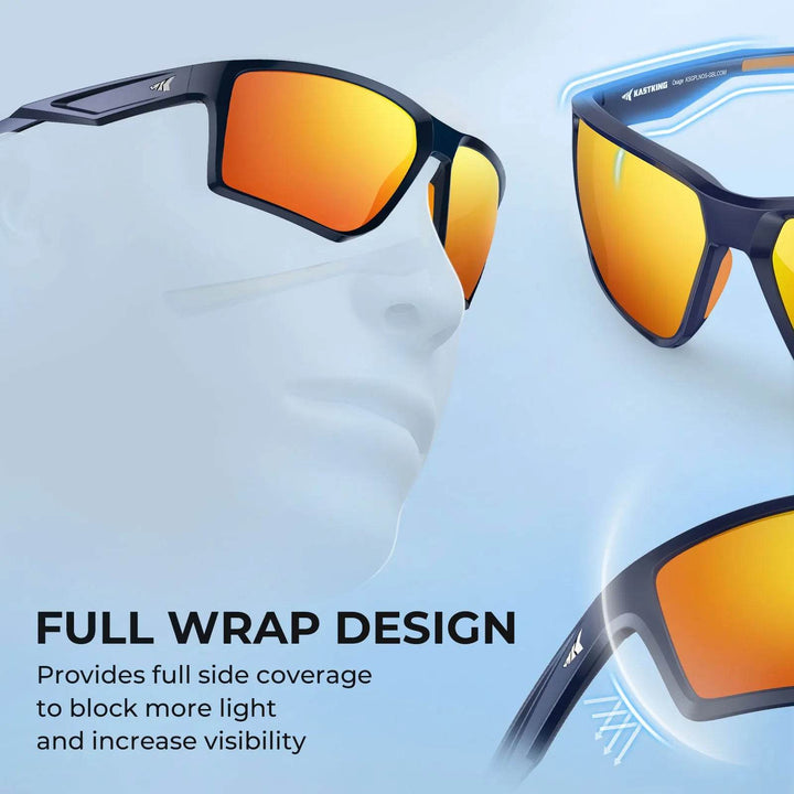 KastKing Osage Polarised Sport Sunglasses - Fish & Cheaps | Fishing & Outdoor Gear