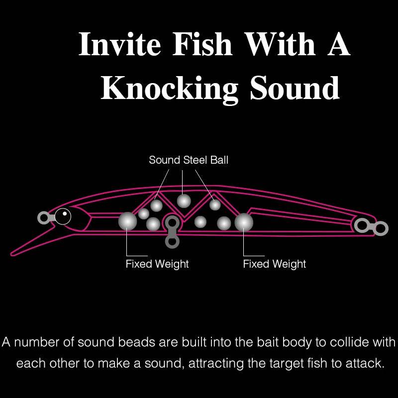 TSURINOYA 100SP Suspending Minnow – Precision Jerkbait - Fish & Cheaps | Fishing & Outdoor Gear