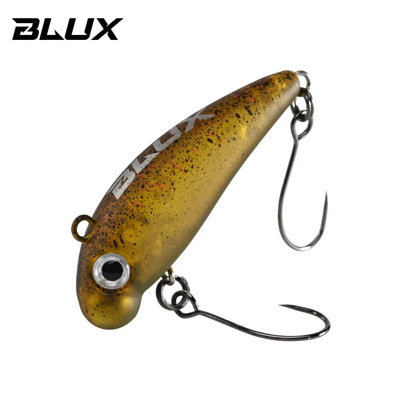 BLUX Little POGO 33MM 3.1G Lipless Sinking Plug Fishing Lure Crankbait Stream Area Trout Plastic Artificial Pencil Bait Tackle