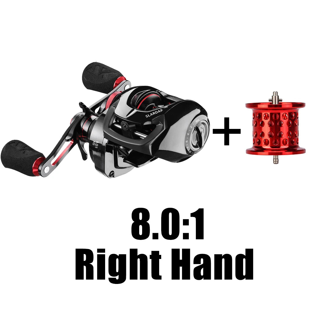 SeaKnight SLARDAR Series Dual-Bearing Brass Gear Baitcasting Fishing Reel