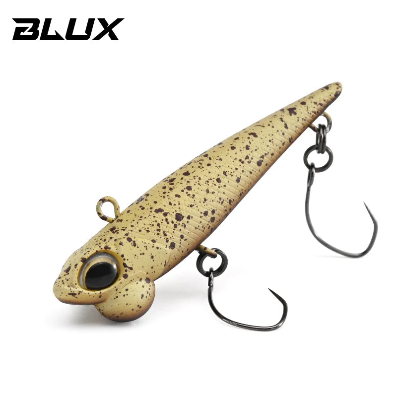 BLUX Shineride 45mm 4g Lipless Sinking Plug Fishing Lure Crankbait Stream Area Trout Darts Plastic Artificial Bait Tackle