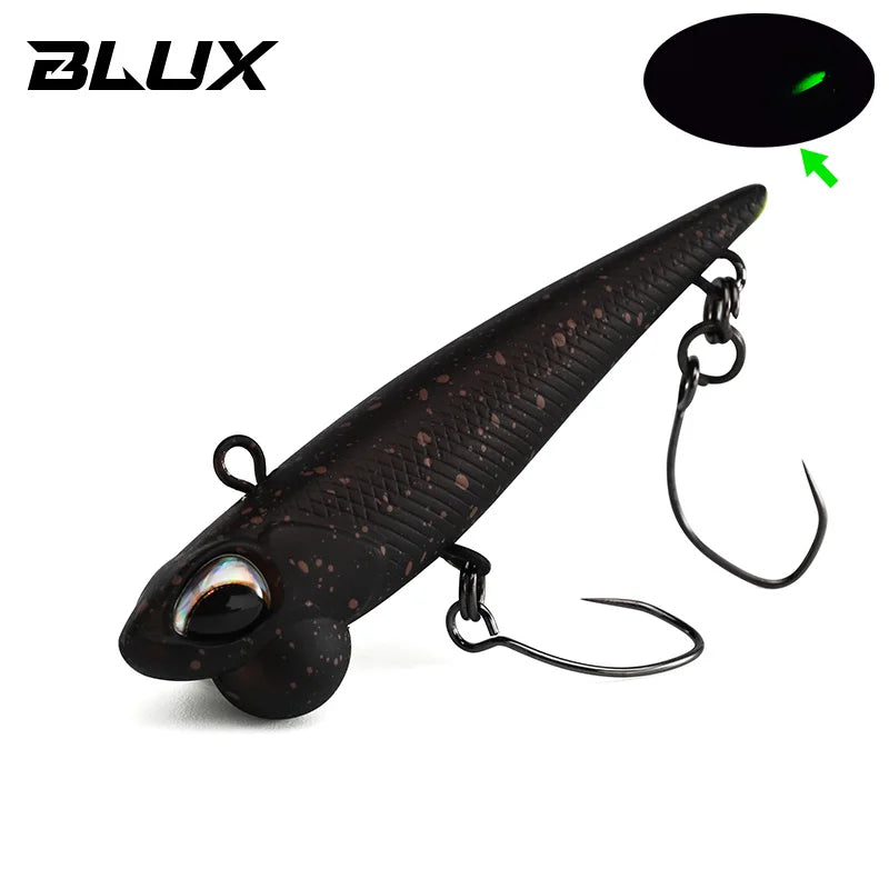 BLUX Shineride 45mm 4g Lipless Sinking Plug Fishing Lure Crankbait Stream Area Trout Darts Plastic Artificial Bait Tackle