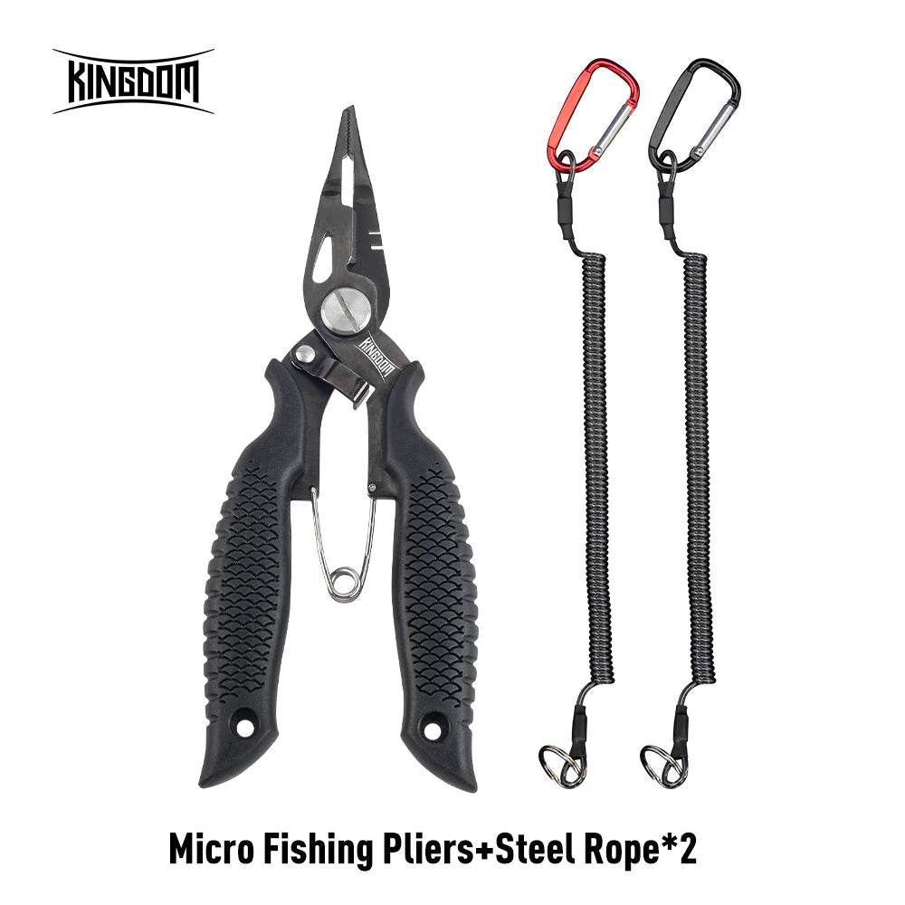 Kingdom Multi-Function Fishing Pliers & Rope Thrower - Fish & Cheaps | Fishing & Outdoor Gear
