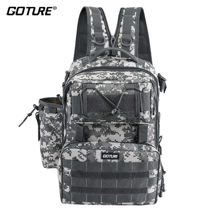 Goture Outdoor Fishing Backpack – Multifunction Waterproof Tackle Bag - Fish & Cheaps | Fishing & Outdoor Gear