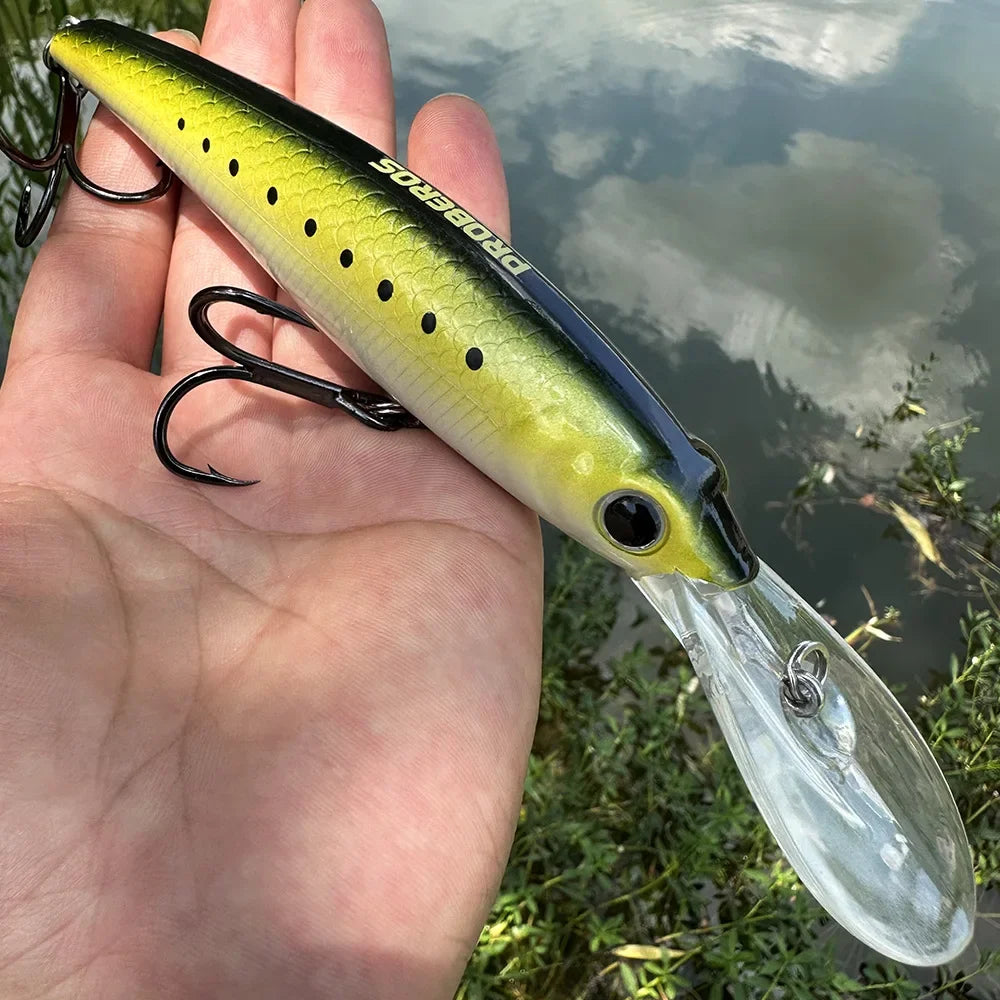 1PCS Sinking Laser Minnow Fishing Lure 19CM 54G Pesca Hooks Fish Wobbler Tackle Crankbait Artificial Japan Hard Bait Swimbait