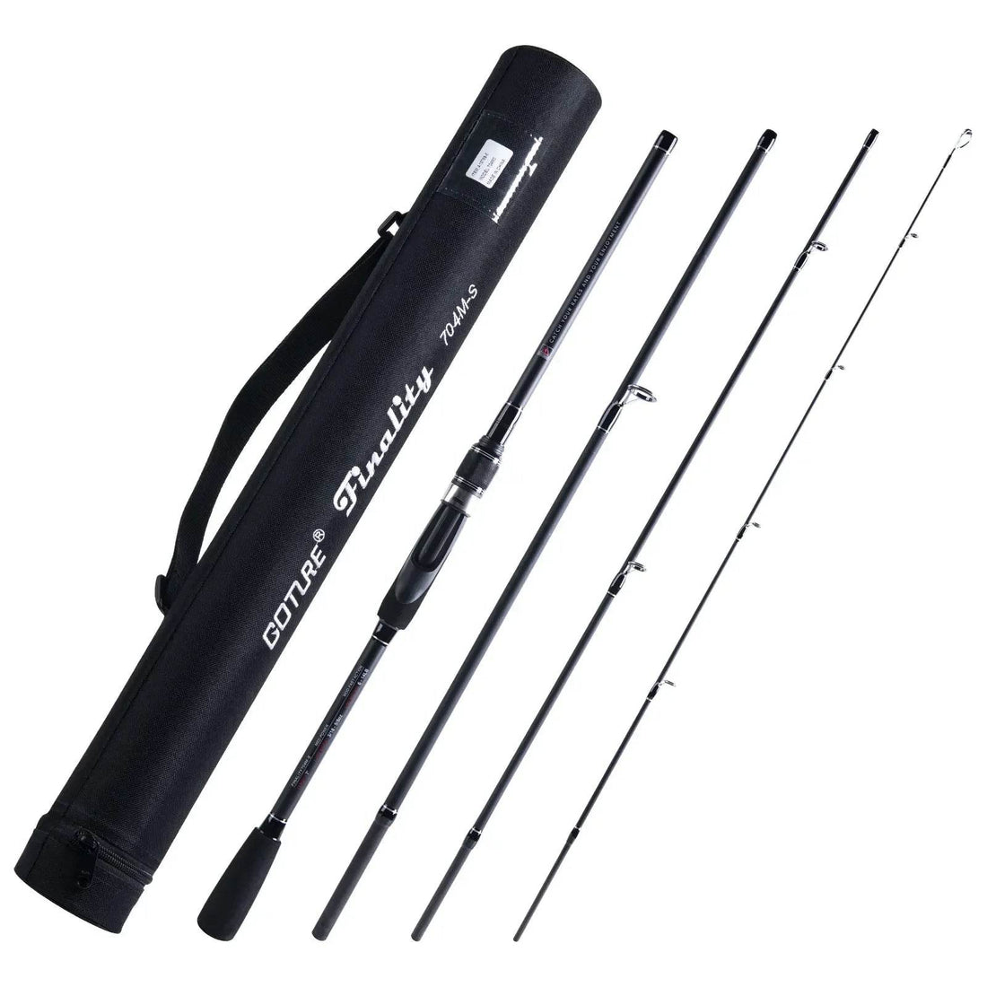 Goture Finality 4 Piece Spinning Casting Travel Rod - Fish & Cheaps | Fishing & Outdoor Gear