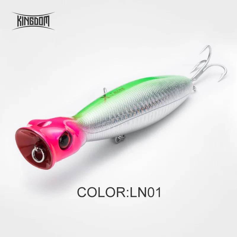 Kingdom TopWater Popper – Ultimate Floating Lure - Fish & Cheaps | Fishing & Outdoor Gear