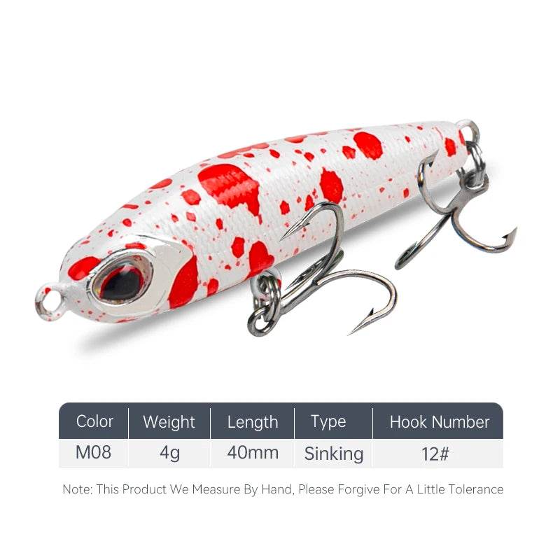 Kingdom Mini Pencil Hard Bait – 40mm/4g - Fish & Cheaps | Fishing & Outdoor Gear