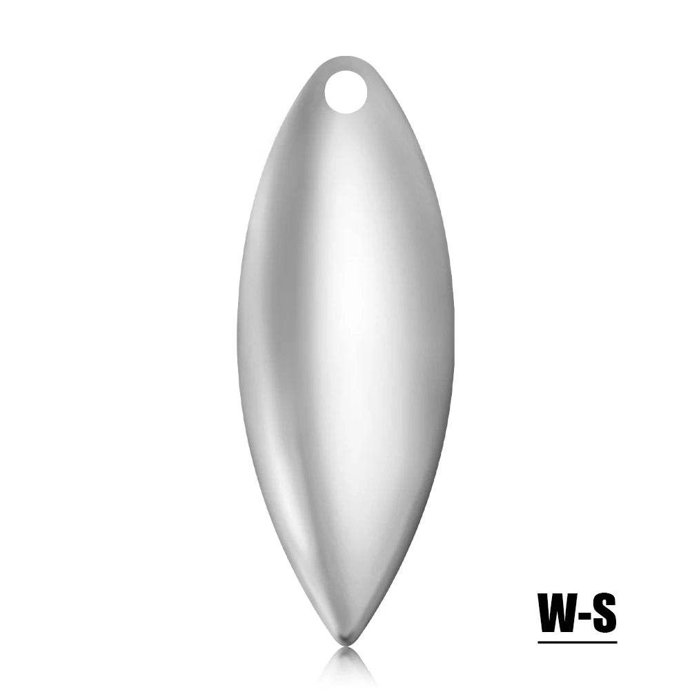 Spinpoler Silver Brass Spinner Blades (20pcs) - Fish & Cheaps | Fishing & Outdoor Gear