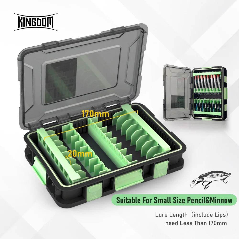 Kingdom Fishing Lure Stacking Storage Box - Fish & Cheaps | Fishing & Outdoor Gear