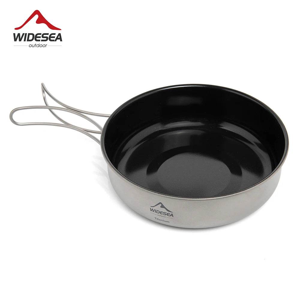 Widesea Titanium Frying Pan & Plate — Ultra-light Cookware - Fish & Cheaps | Fishing & Outdoor Gear