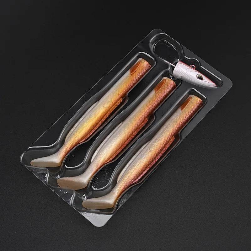 BLUX Happy Sandeel 13cm Soft Paddle Tail Lure - Fish & Cheaps | Fishing & Outdoor Gear