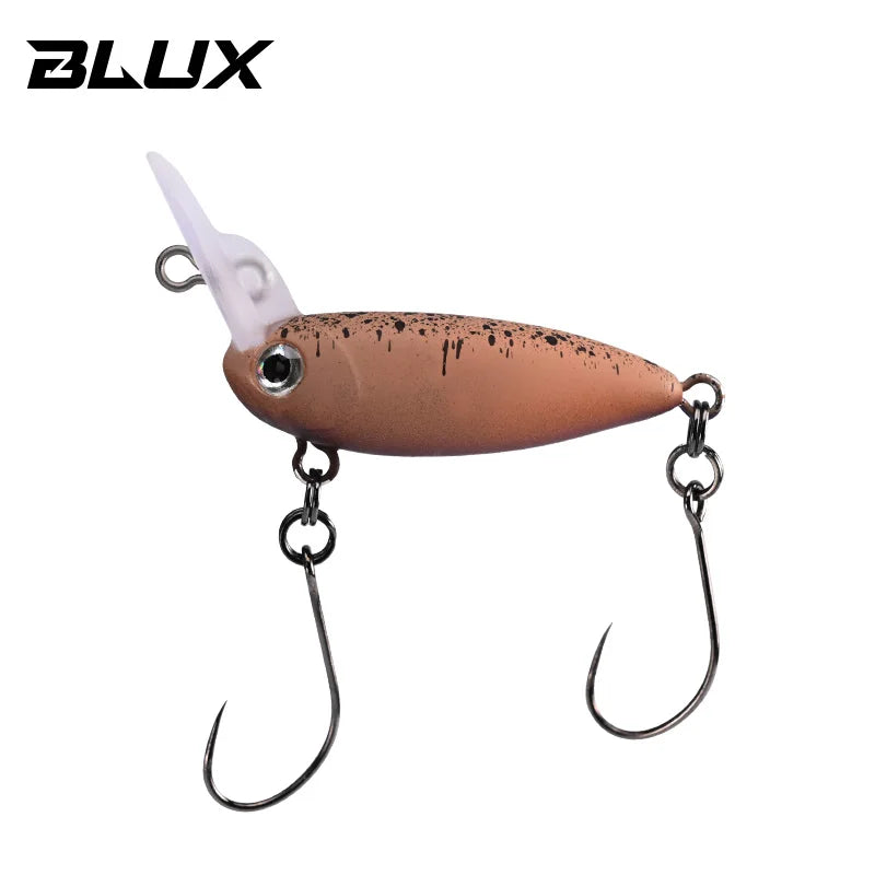 BLUX MANGO S Crankbait 2.7g 30mm Area Trout UssA Wobbler Over Head Lip Crank Fishing Lure Freshwater Artificial Hard Bait