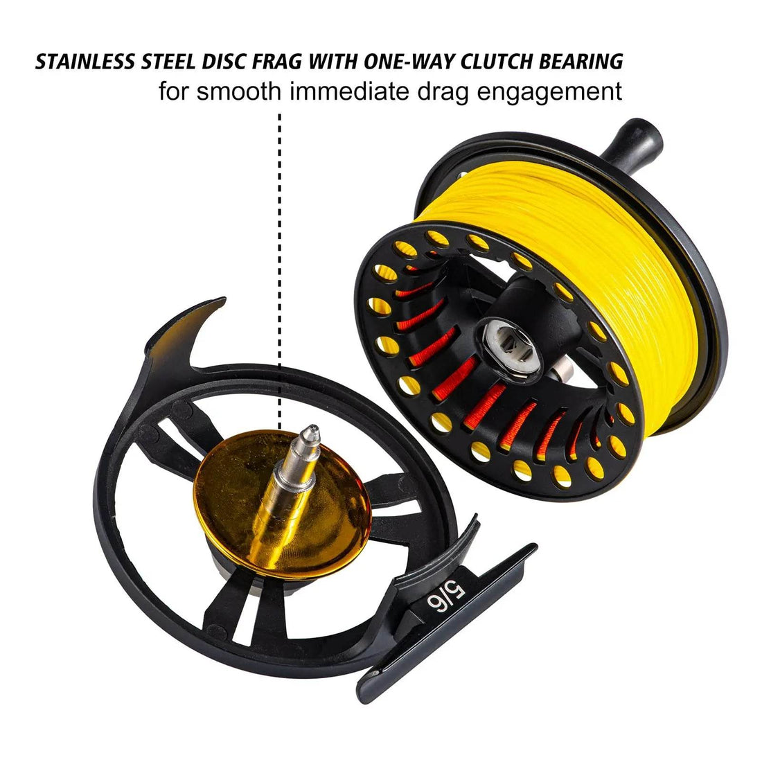 Goture Large Arbor Fly Reel - Fish & Cheaps | Fishing & Outdoor Gear