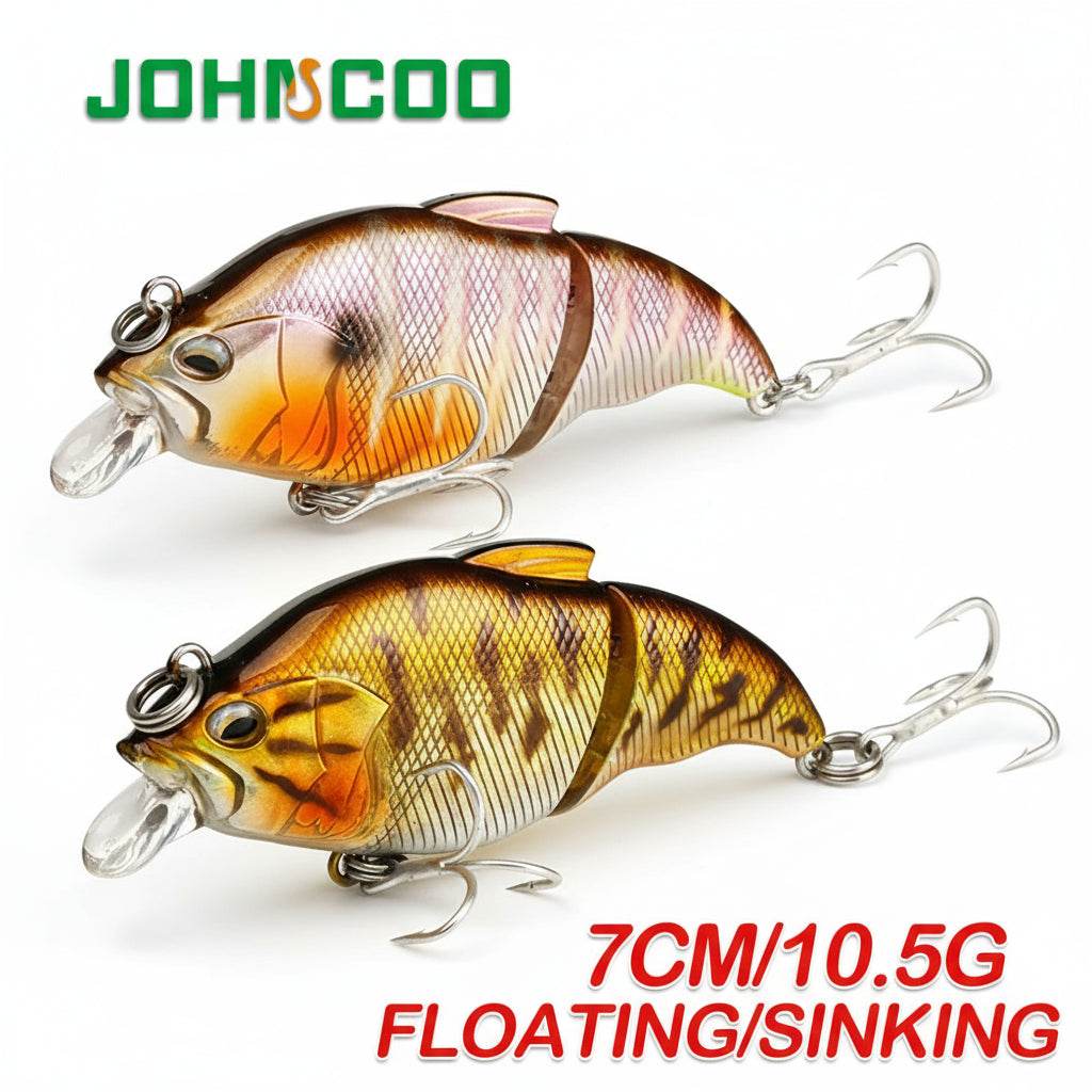 JOHNCOO 7cm VIB Sinking/ Floating Swimbait - Fish & Cheaps | Fishing & Outdoor Gear