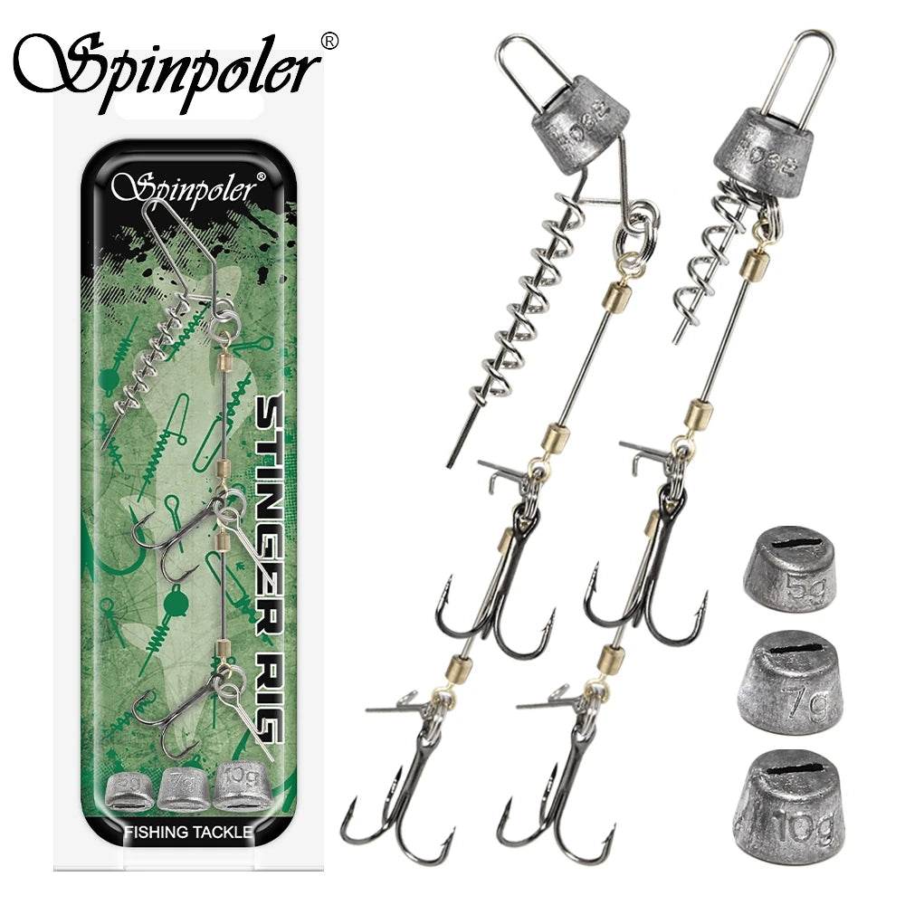 Spinpoler Multi-Depth Weighted Stinger Rig - Fish & Cheaps | Fishing & Outdoor Gear