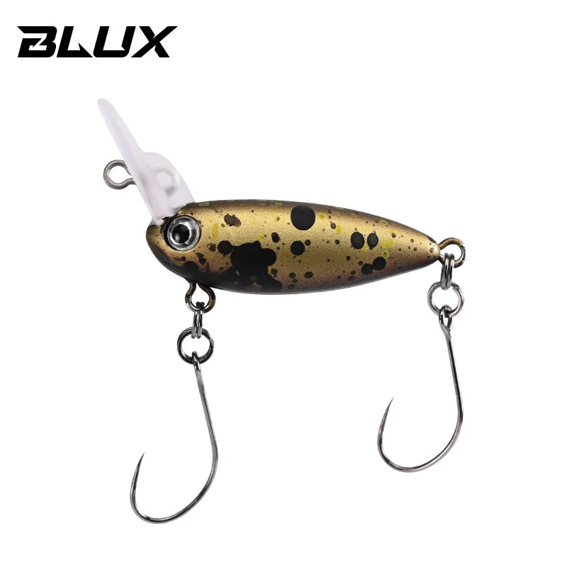 BLUX MANGO S Crankbait 2.7g 30mm Area Trout UssA Wobbler Over Head Lip Crank Fishing Lure Freshwater Artificial Hard Bait