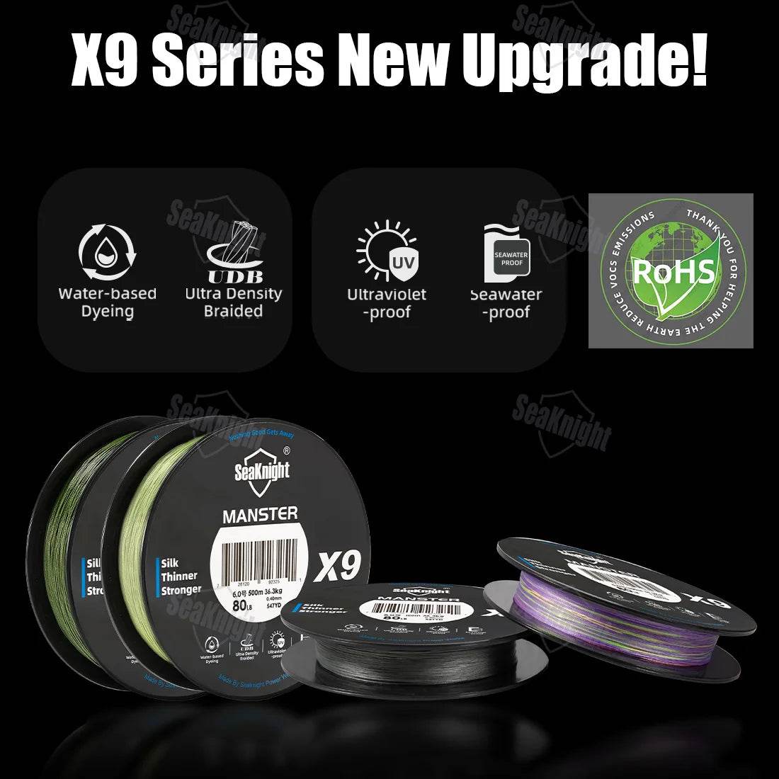 SeaKnight X9 Series 150M Braided Fishing Line - Fish & Cheaps | Fishing & Outdoor Gear