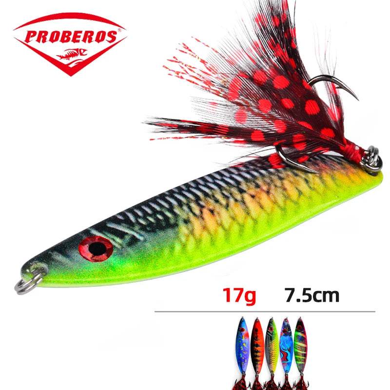 PROBEROS 17g S Shape Long Cast Jig - Fish & Cheaps | Fishing & Outdoor Gear