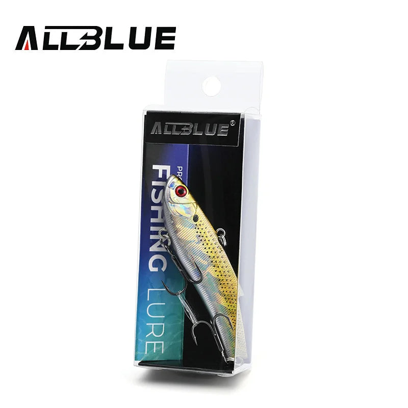 ALLBLUE RANGE VIB 80ES Sinking VIB Fishing Lure Rattlin 80mm 23g Hard Artificial Vibration Bait Winter Ice Pike Fishing Tackle